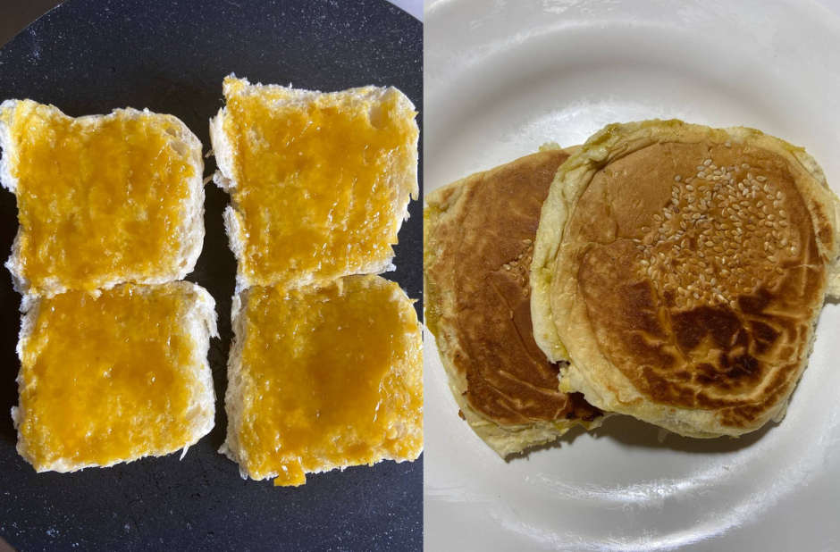 Roti Bakar Srikaya